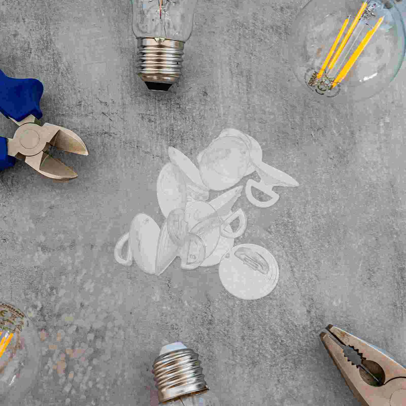 10Pcs Mini Silicone Suction Cup Light Bulb Extractor Tool For Led Tubes Remover Sucker Ceiling Lamp Glass Changer