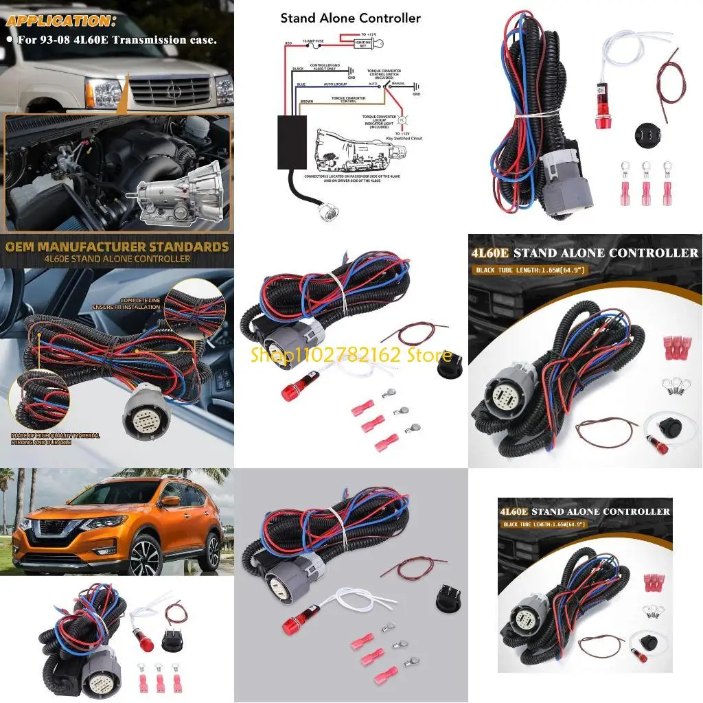 

547B Manual ShifterController Conversion Wiring Harness for NCR60E 4L60E NCR80E 4L80E