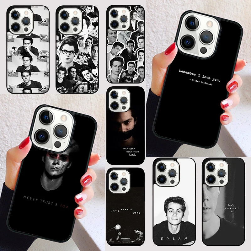 Dylan O'Brien Teen Wolf cool Phone Case for iPhone 16 15 SE2020 6 7 8 Plus for Apple 13 11 12 14 Mini Pro Max Cover coque