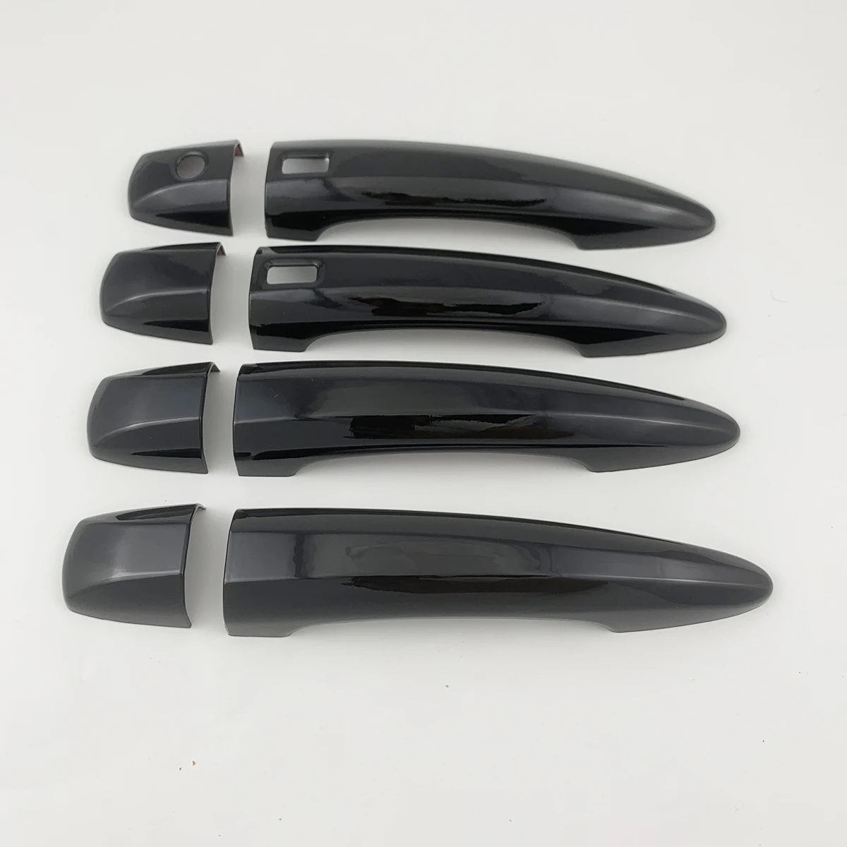 

For Nissan Qashqai X-trail Rogue Sentra Sylphy Teana 2020 - 2024 Gloss Black Car Accessories Door Handle Covers Trim Paste Style