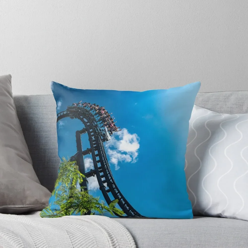 Velocicoaster Roller Coaster, Islands of Adventure Throw Pillow Marble Cushion Cover Cushion Child pillow