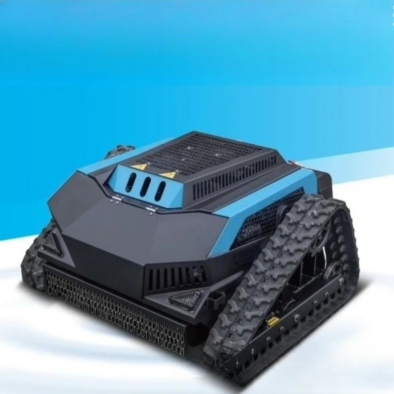 27 inch lawn mowing robot brushless lawn vertical axis hybrid remote control lawn mower