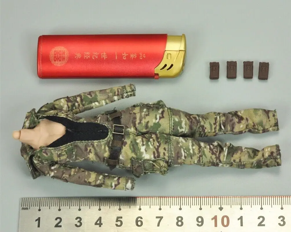 

1/12 Scale Body&jumpsuit Set Model for 6'' VCF-3004 Female Soldier