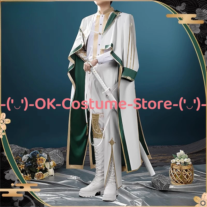 [Customized Size] Touken Ranbu Tomita Gou Cosplay Costume Anime Game Character Outfit Halloween Carnival Party Uniform - view 2