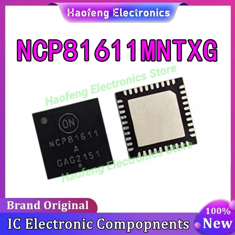 5 pièces NCP81611MNTXG NCP81611 QFN-40 puce IC nouveau ORIGINAL en stock