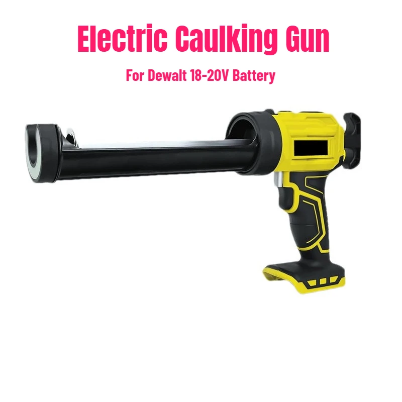 

Electric Caulking Gun for DeWalt 18V Battery Cement Glass Adhesive Glue Seal Sealant Tool Wireless Glass Glue Gun (No Battery)