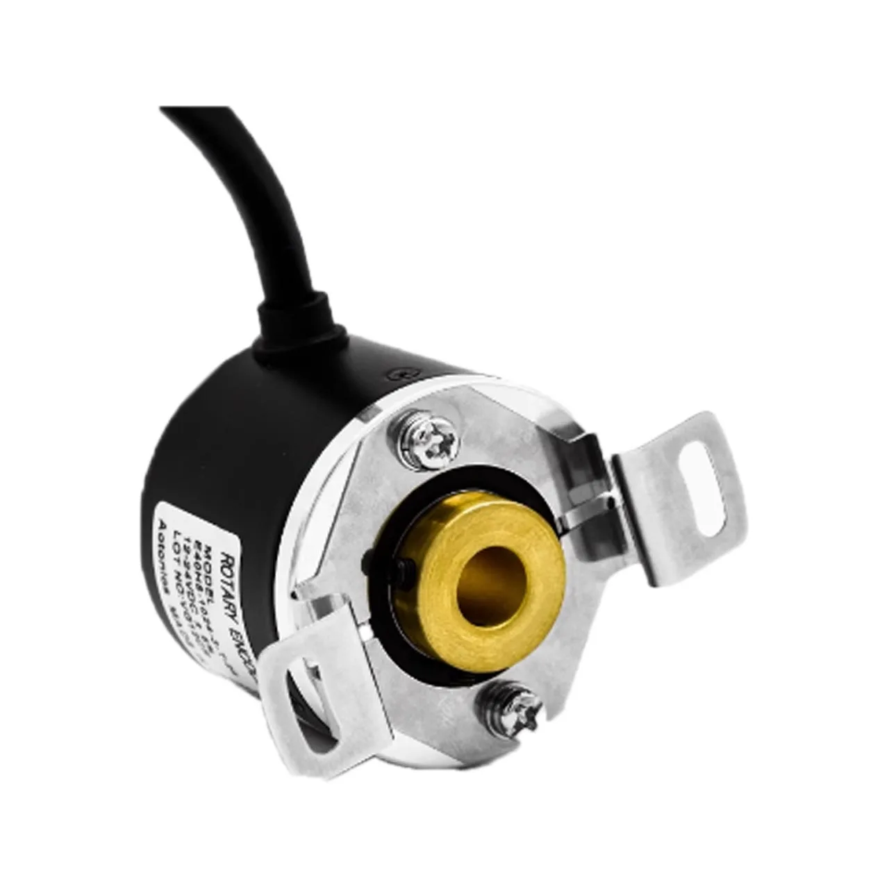 

ROTARY ENCODER E40H10-800-3-N-24 Semi-hollow Shaft Bearing Smoothly High-speed Operation No Pulse Loss Durable