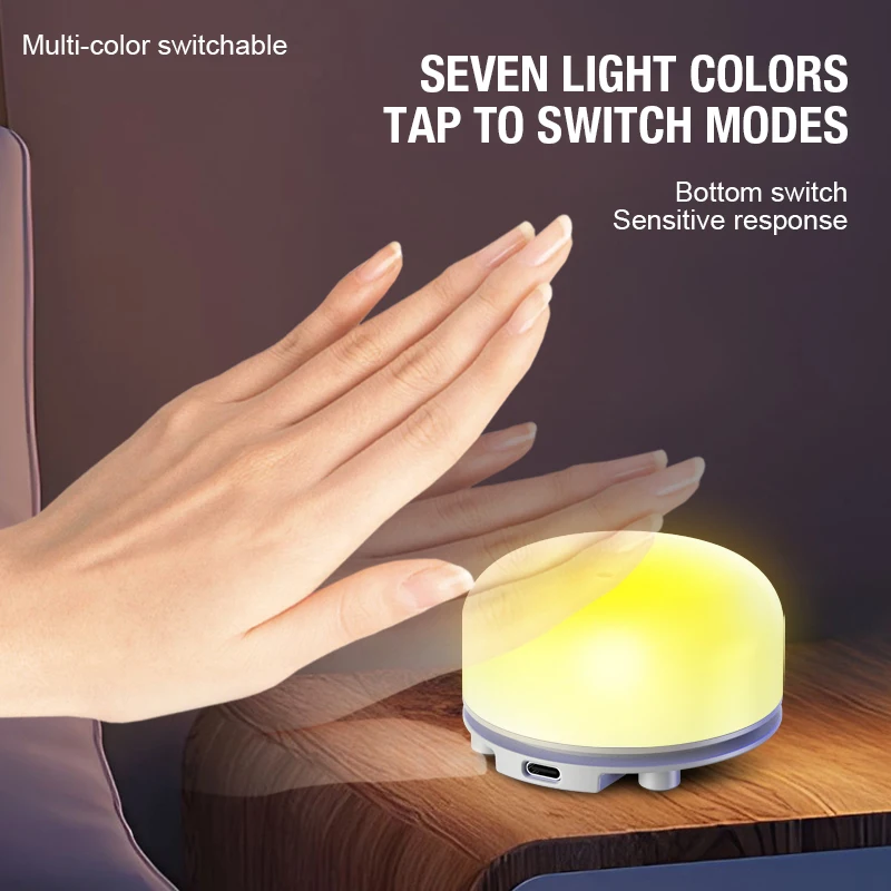 مصباح جو LED مع 8 أوضاع إضاءة للاحتياجات متعددة الاستخدامات يدعم شحن TYPE-C مما يخلق الضوء المحيط المثالي Enviro #4