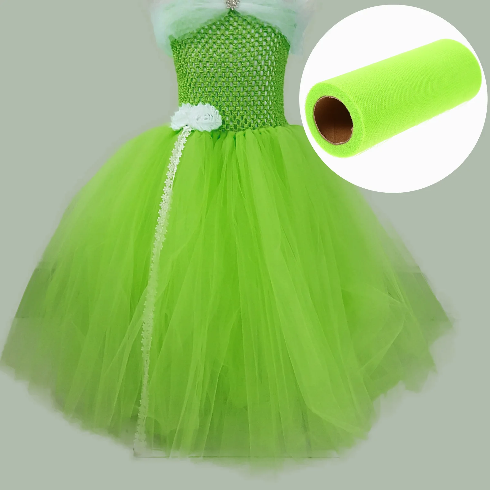 

1 Roll Gauze Mesh Fabric Ribbon For Diy Skirt Wedding Decor Craft Projects Roll Fabric Tulle Ribbon Mesh Tulle