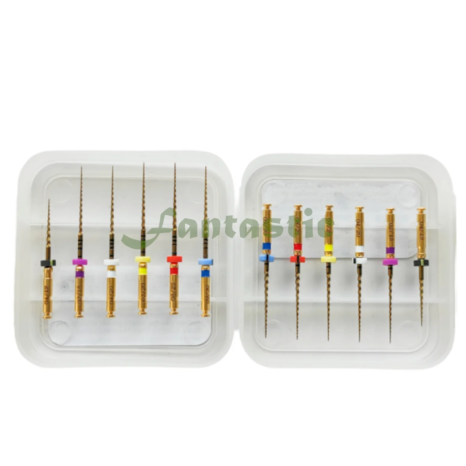 1~10Box Dental Endodontic Files Niti Rotary File Root Canal Gold Taper Nano Coat Sharper Instrument Dentistry Tools