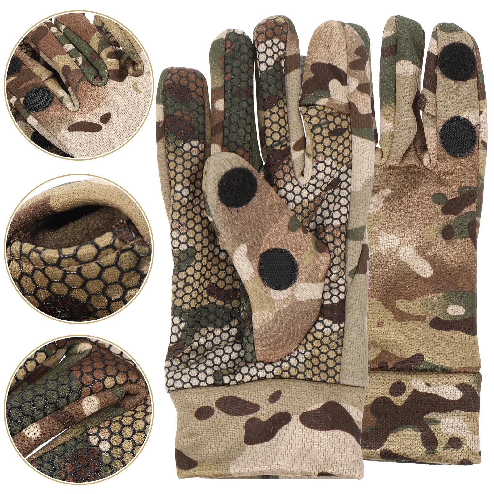 

Gloves Warm Motocycle Motorcycle Camouflage Touchscreen for Winter Riding Men Miss Outdoor