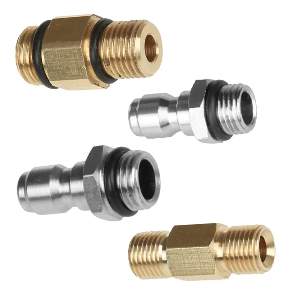 Car Wash Hose Fitting Copper Snow Foam Sprayer Quick Release Coupling Jet Nozzle Adapter for Cleaning Machine