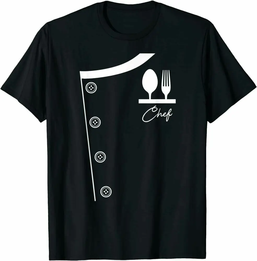 NEW LIMITED Chef Shirt Uniform Jacket Cooking Great Gift Idea T-Shirt Size S-3XL