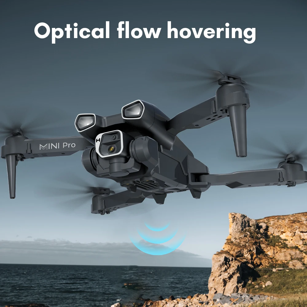 H66 RC Drones Mini Folding 4K HD Aerial Drone Optical Flow Positioning Quadcopter Obstacle Avoid Helicopter Adult Kid Gift