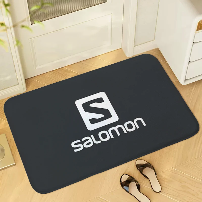 

Room Floor Carpet Custom Doormat Entrance Door S-Salomons Hallway Balcony Porch Foot Mat Non-slip Kitchen Bedroom Rug Home