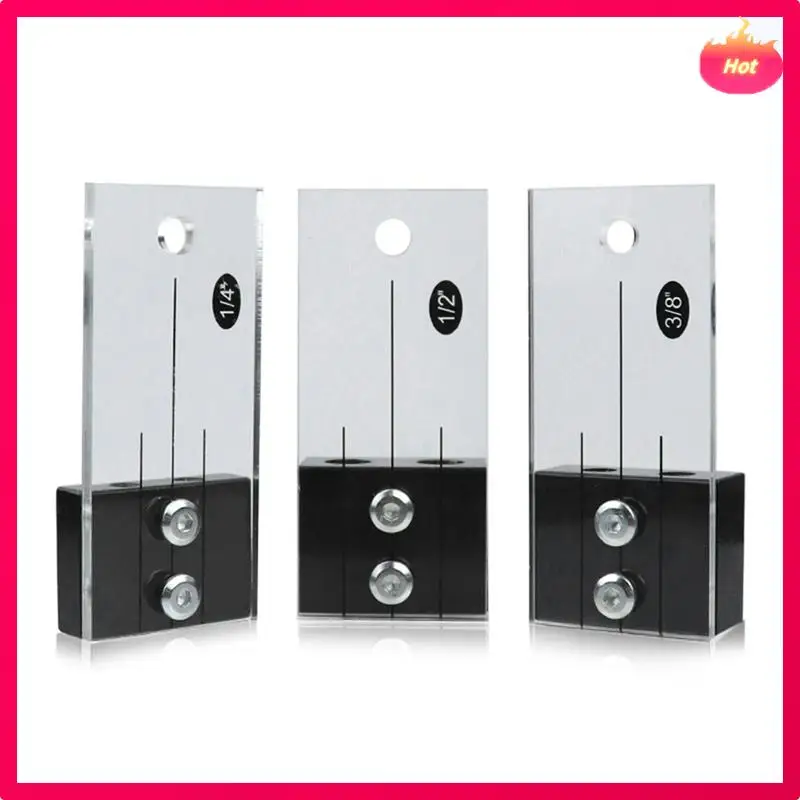 

1Set Woodworking Straight Hole Punching Locator Side Hole Punching Locator 1/2Inch