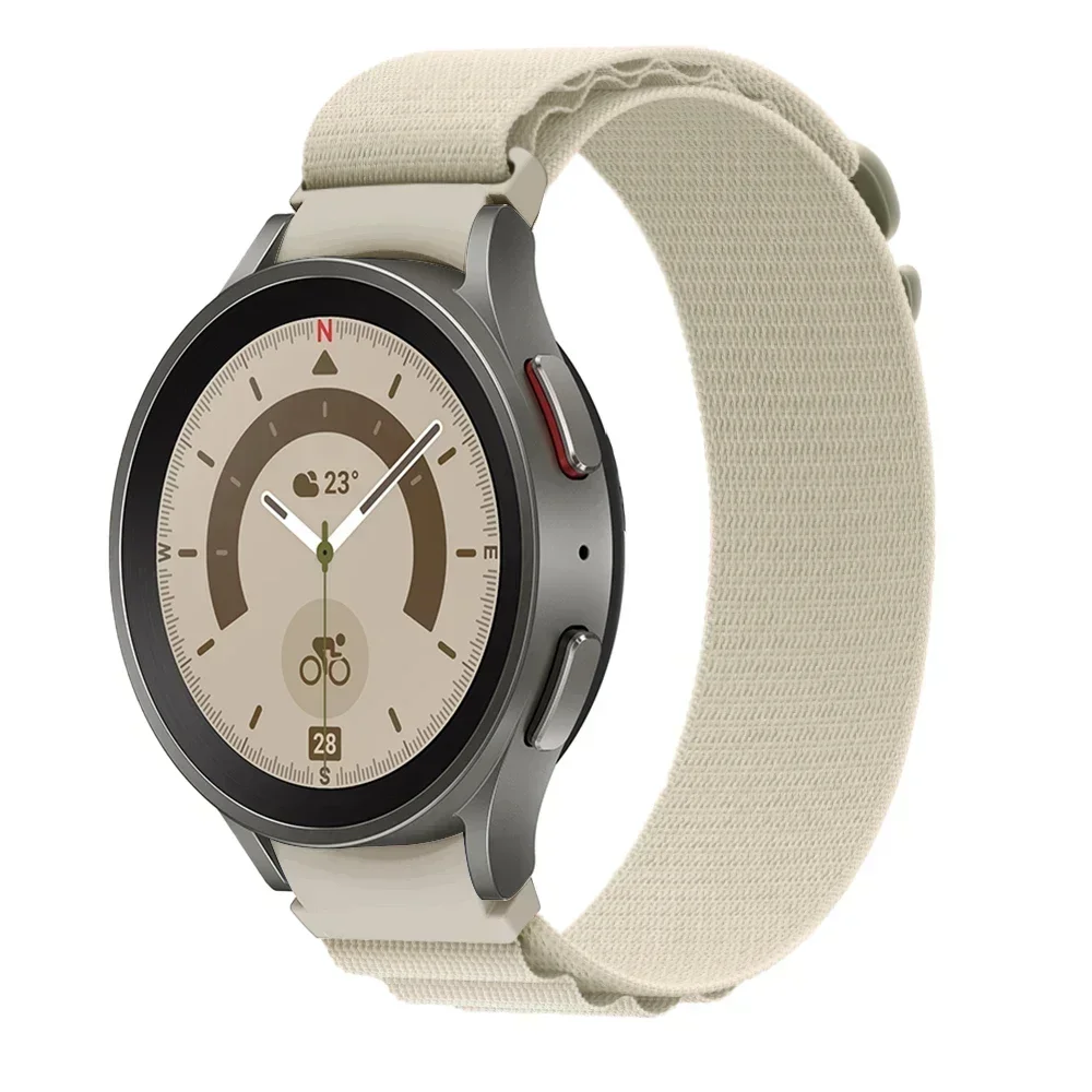 Nylon Alpine Loop For Samsung Galaxy Watch 6-5 Pro-4 44mm 40mm 45mm band sport G-hook bracelet Watch4-6 Classic 43mm 47mm Strap