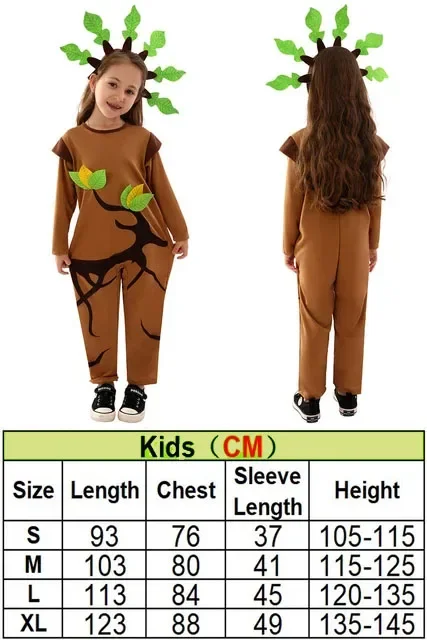 2025 Déguisement de Cosplay pour Enfant، Garçon et Fille، emouf de Pâques، Arbre، Campus de Noël، Spectacle sur Scène،