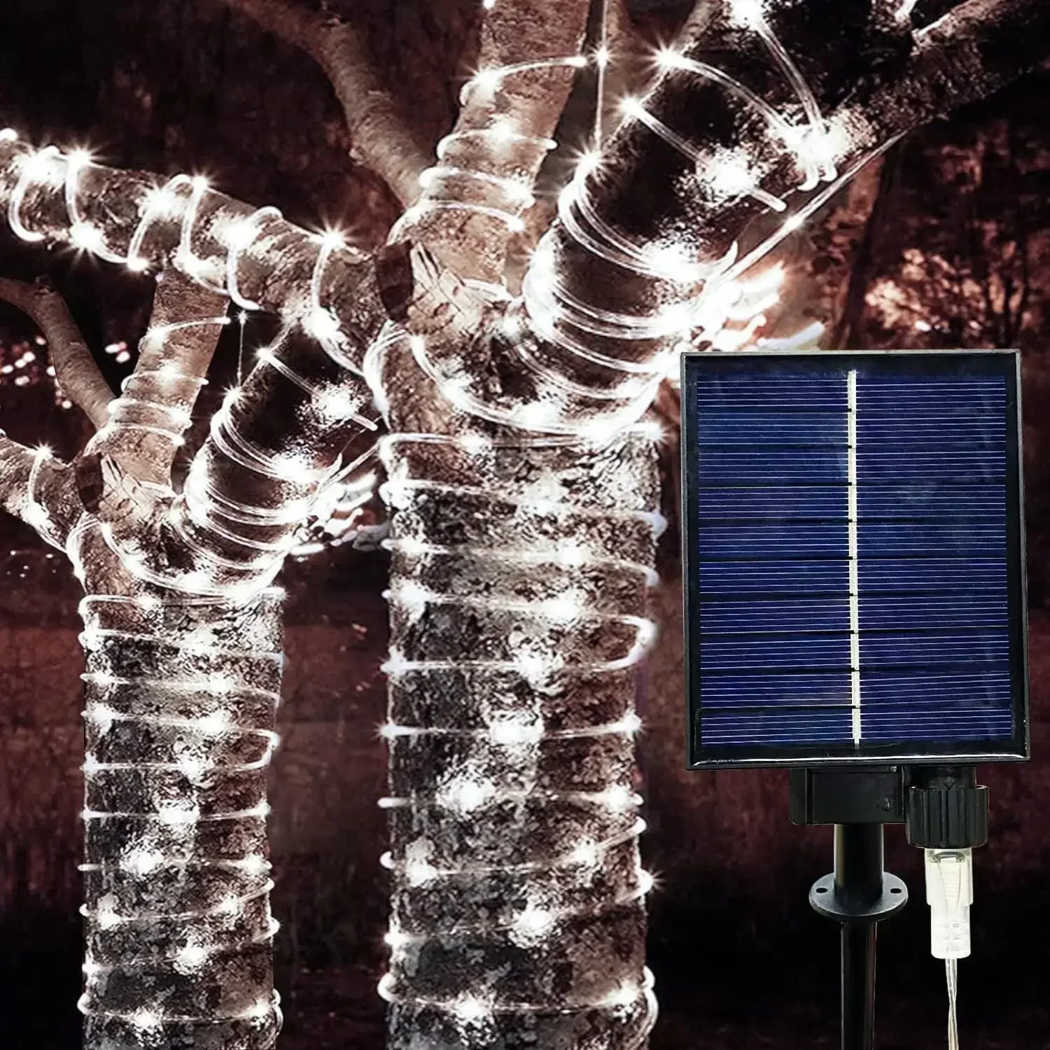 300 LED Solar Rope Lights Outdoor Garden String Lights 8 Modes Outdoor Waterproof Fairy Lights Christmas Decor Garden Decorative