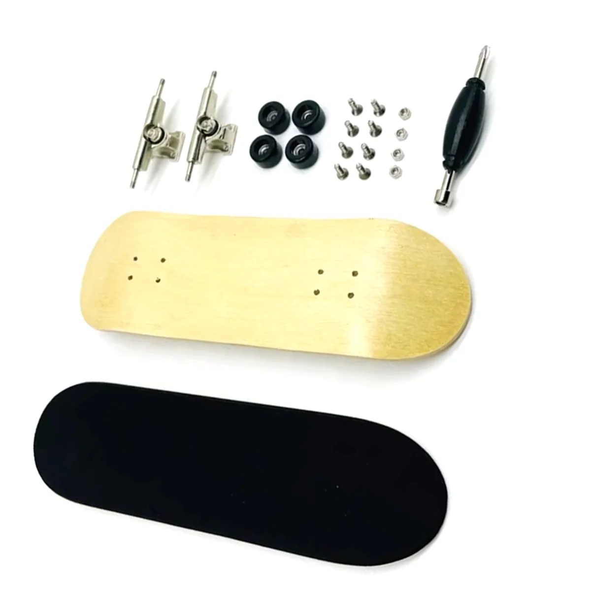 A03R Mini Finger Skateboard Fingerboard Colourful Skatepark Maple Double Rocker Sport Bearings and Palm Slide Board