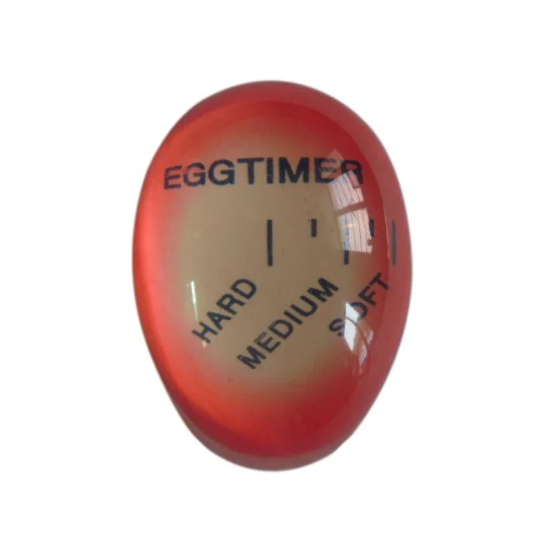 1 Color Changing Egg Timer Resin Material Perfect Boiled Eggs By Temperature Kitchen Helper Egg Timer Red Timer Tools