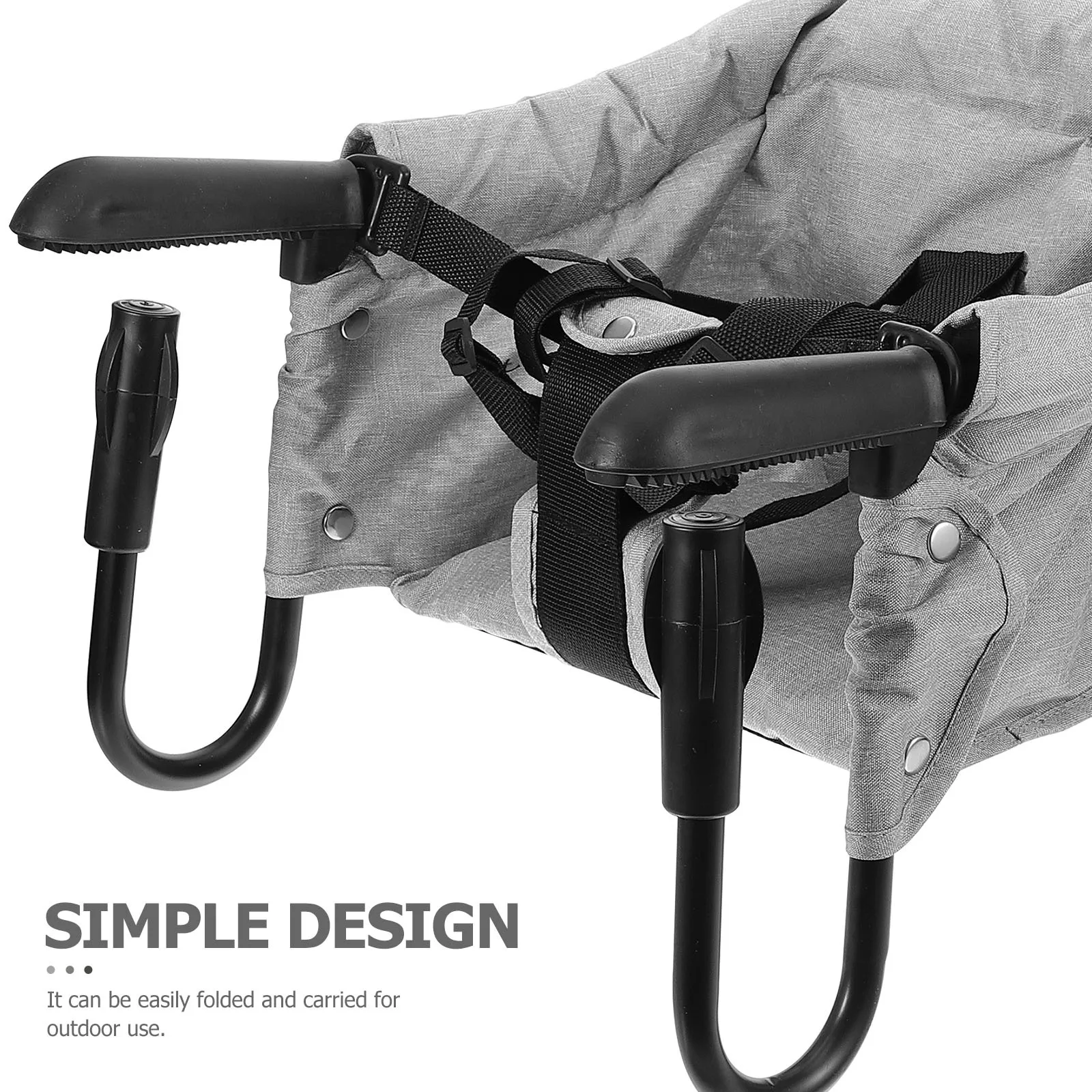 

Portable Baby High Chair Foldable Clip on Hook on Attachable Feeding Chair Kids Dining Infant Toddler Feeding Seat