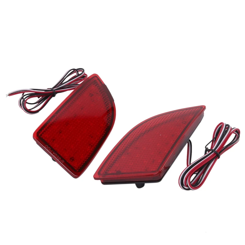 LED Rear Bumper Reflector Tail Brake Stop Light For Mazda 3 Axela BM BL 5D Hatchback