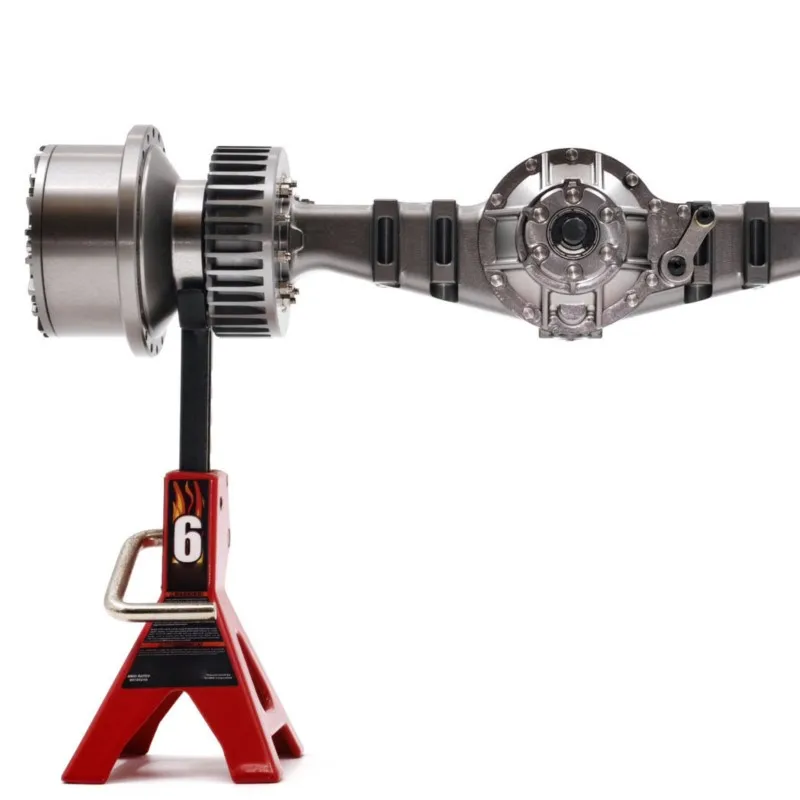 JDM Metal Side Reduction Rear Axle Front Axles for 1/14 RC Hydraulic Loader JDM-198 ZW370 JDM-88 JDM-166 E450C Articulated Truck