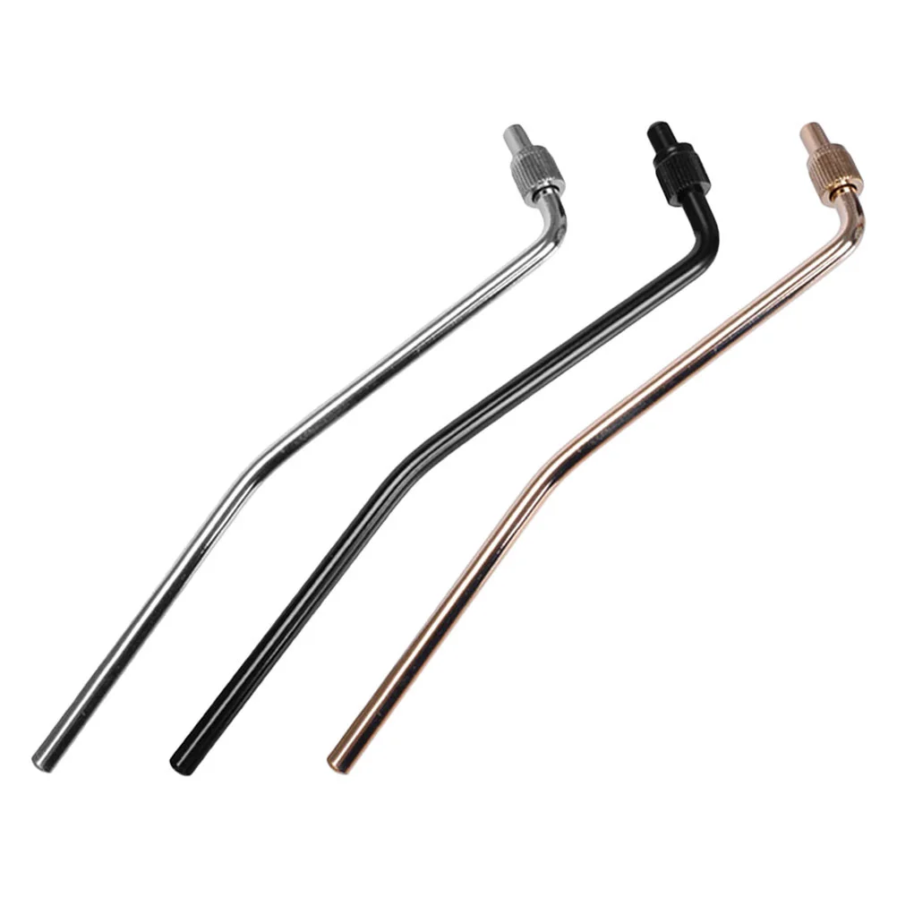 

3pcs Double Tremolo Arm For Electric Durable Metal Replacement Vibrato Bar Sturdy Guitar Parts Assorted Color Electric Guitar