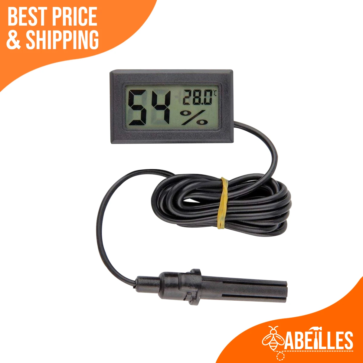 FY-12 Digital Humidity & Temperature Gauge With Sensor Probe