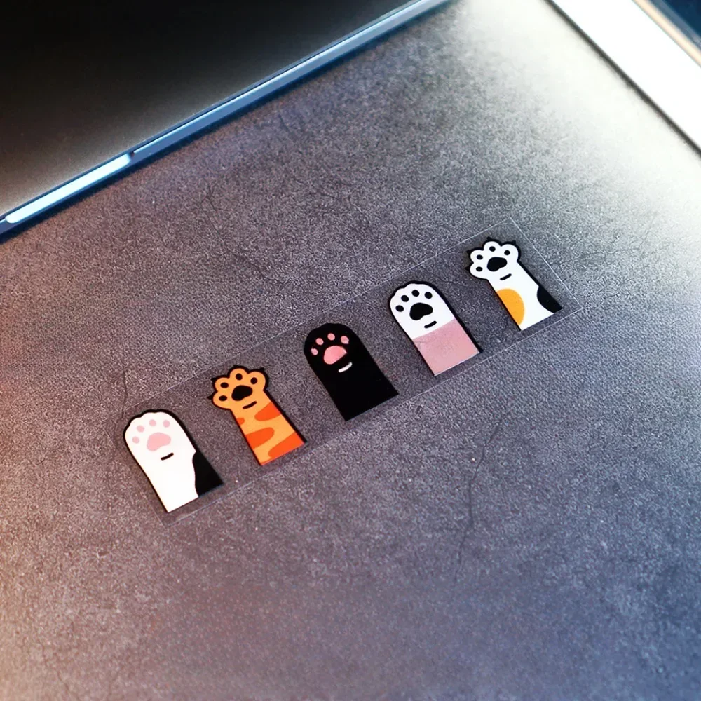 

Motorbike Body Fuel Tank Scooter Scratch Cover Moto Vinyl Durable Decals Cute Cat Dog's Paws JDM Motorcycle Stickers Waterproof