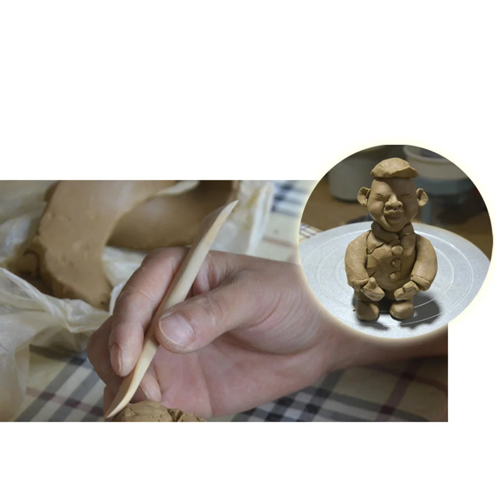 

5Pcs Clay Sculpting Molding Tools Set for Carving Shaping Modeling Scraping Brushing Smoothing Craft Projects Lovers