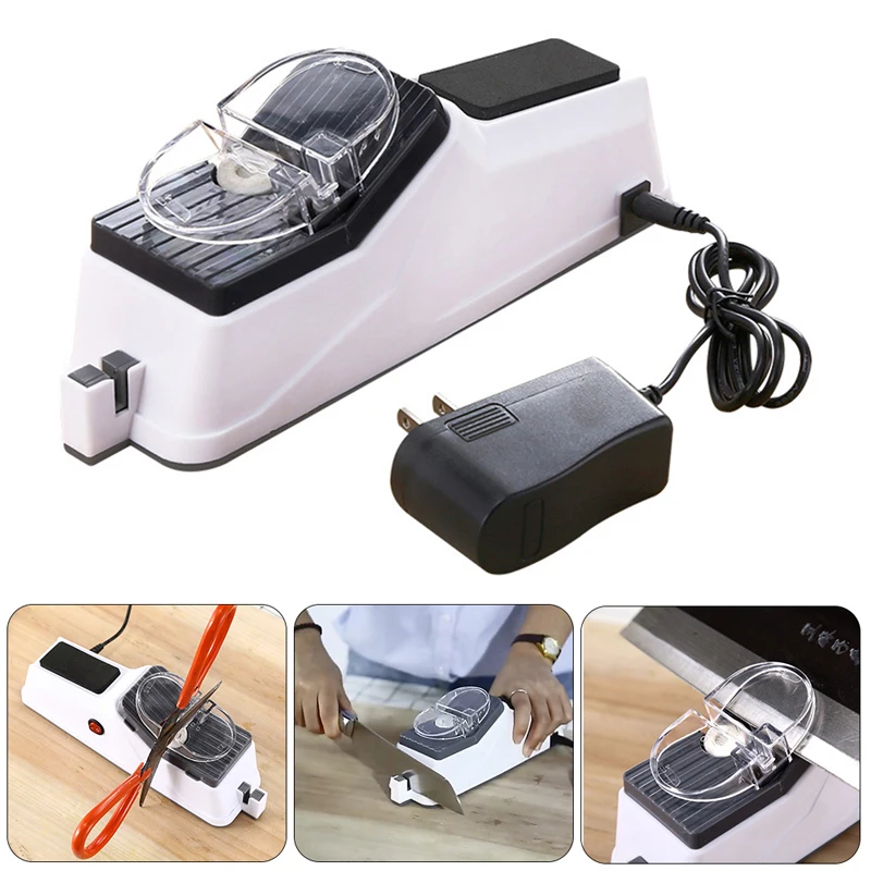 Electric Knife Sharpener Adjustable Kitchen Knives Tool Knife Scissor Sharpening