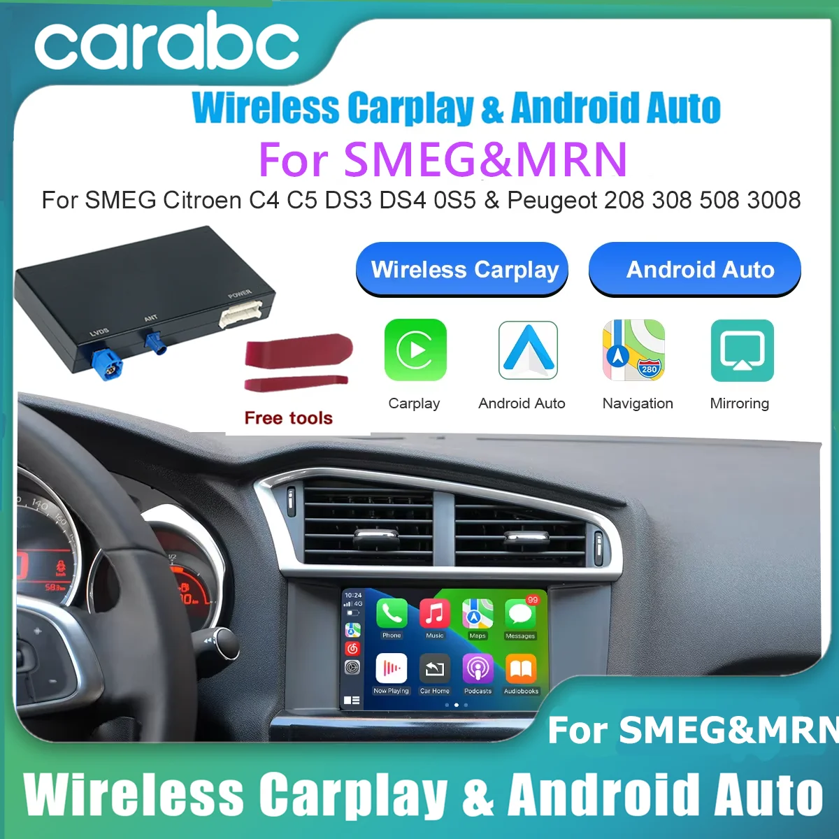 Carabc Wireless Car…
