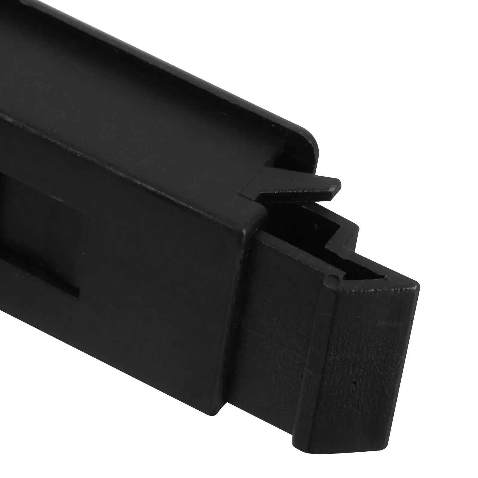 10Pcs Plastic Cabinet Door Latch ABS Engineering Plastic Hidden Lock Safety Push Button Latch Easy Installation Home Office