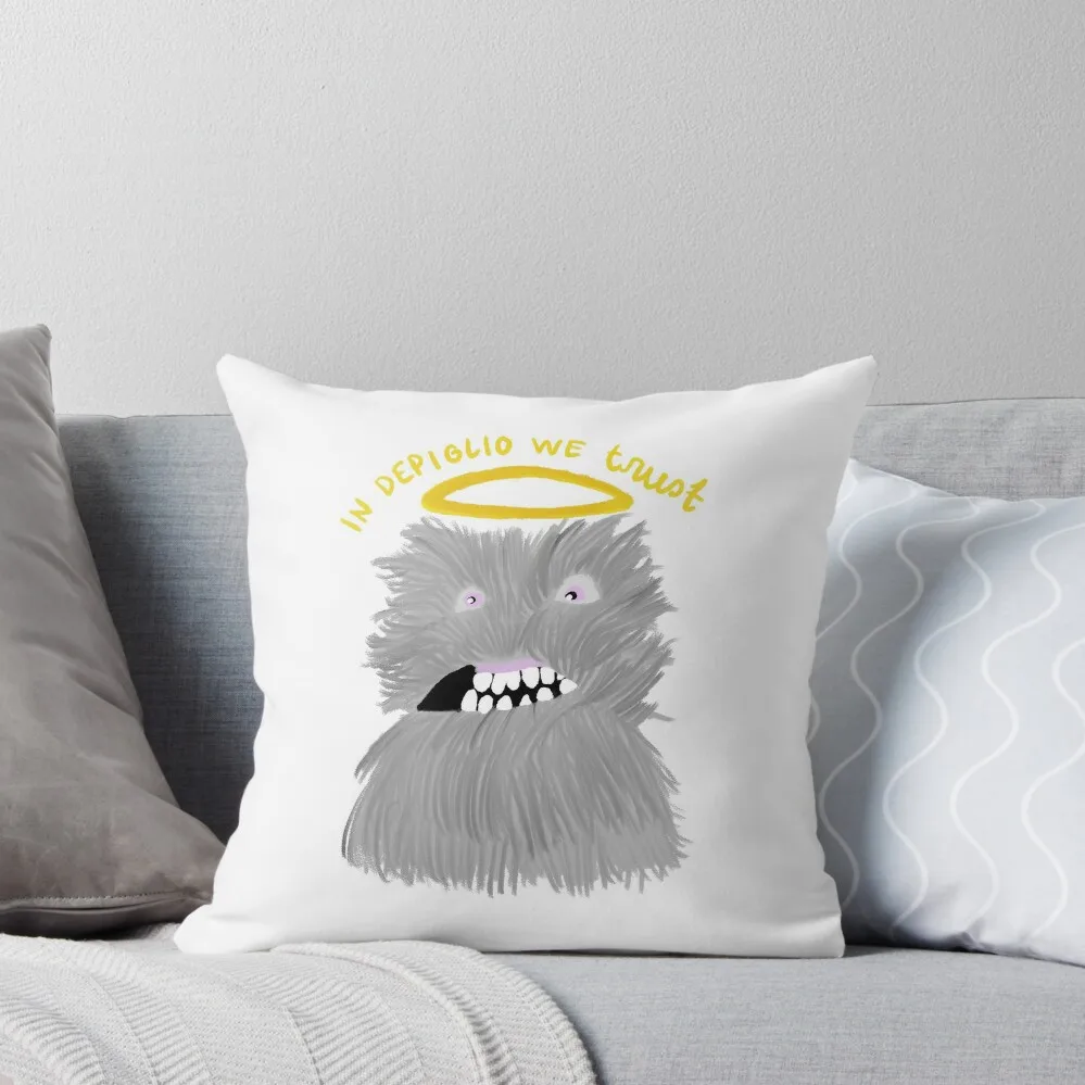 

in depiglio we trust Throw Pillow Sofa Pillow Cover Pillow Case