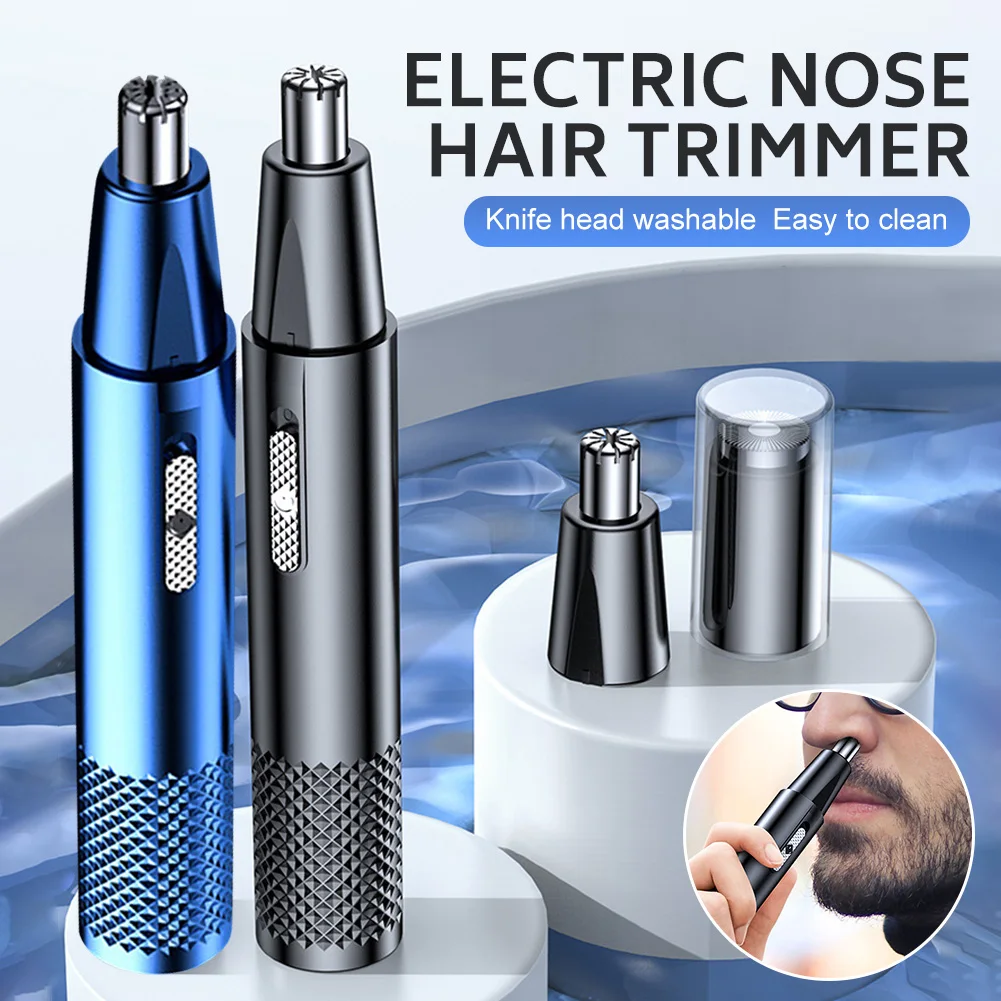 usb-electric-hair-trimmers-ear-nose-shaver-rechargeable-nose-ear-hair-trimmer-removal-beard-shaver-razor-with-washable-blade-men