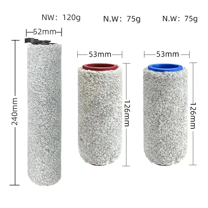 Original Roller Brush For Roborock Dyad U10 WD1S1A Wireless Floor Scrubber Vacuum Cleaner Parts Detachable  HEPA Filter