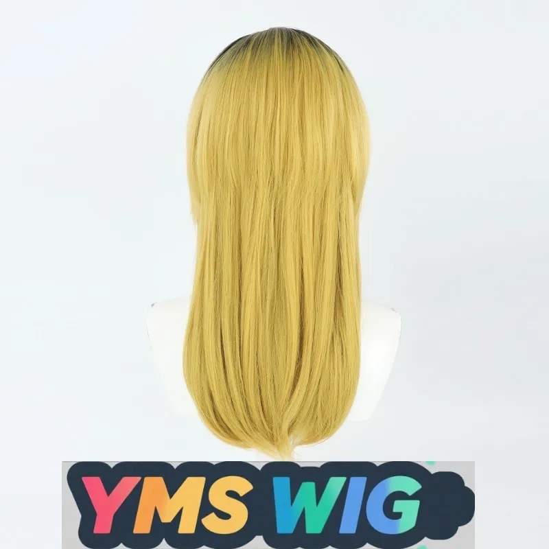 Free Person】Volleyball Boy Long Hair Female Version Kuzui Rinko Cosplay Wig Dyed Silicone Realistic Scalp Sex Change