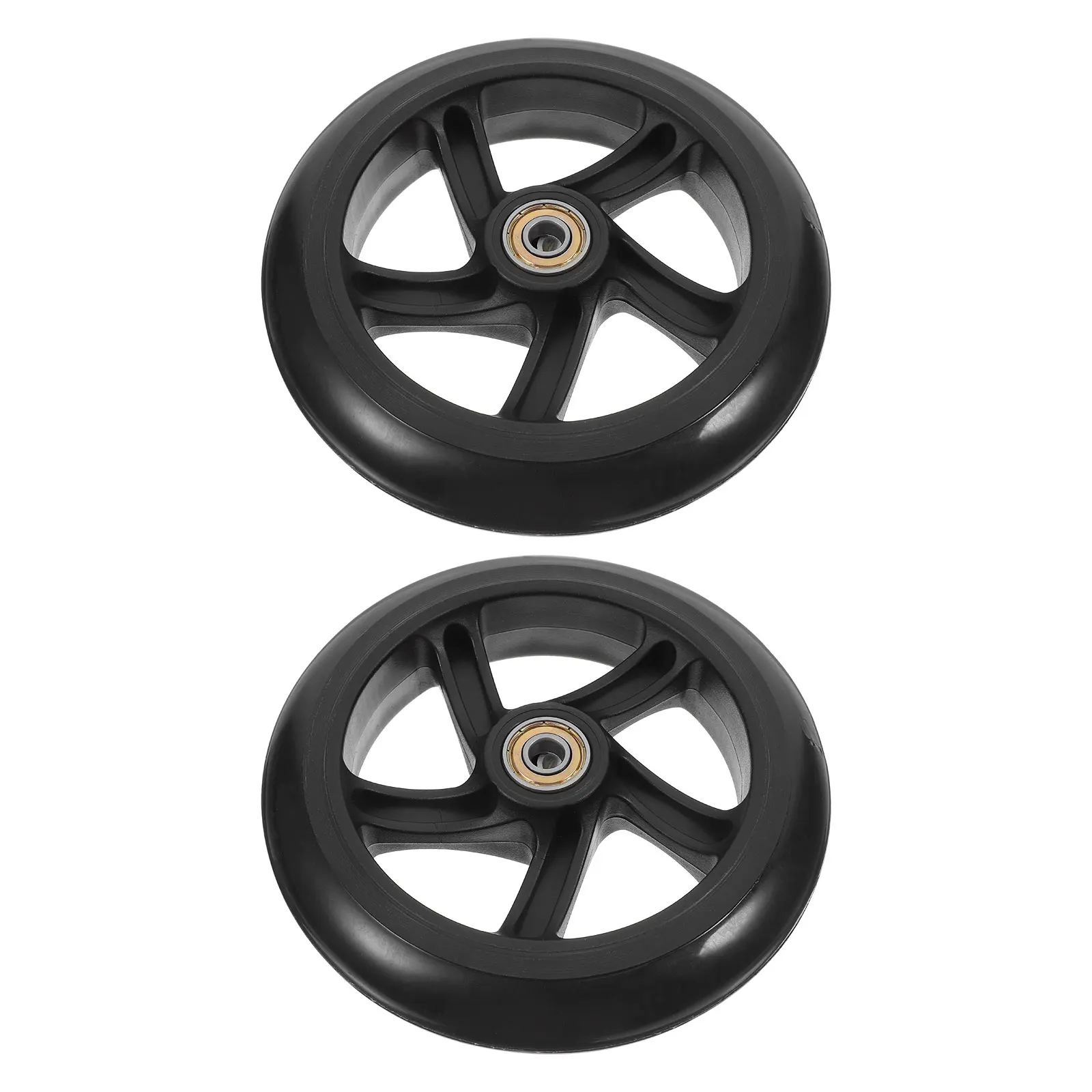 

2 Pcs Skateboard Wheels Kids Scooter Parts Street Replaceable Outdoor Replacement