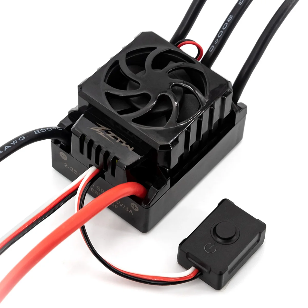 ZTW Beast SL 50A/60A ESC G2 Wasserdicht 2-3S mit 6V/3A BEC 32-Bit bürstenlosen Geschwindigkeitsregler für 1/10 RC Car RTR Truck Buggy