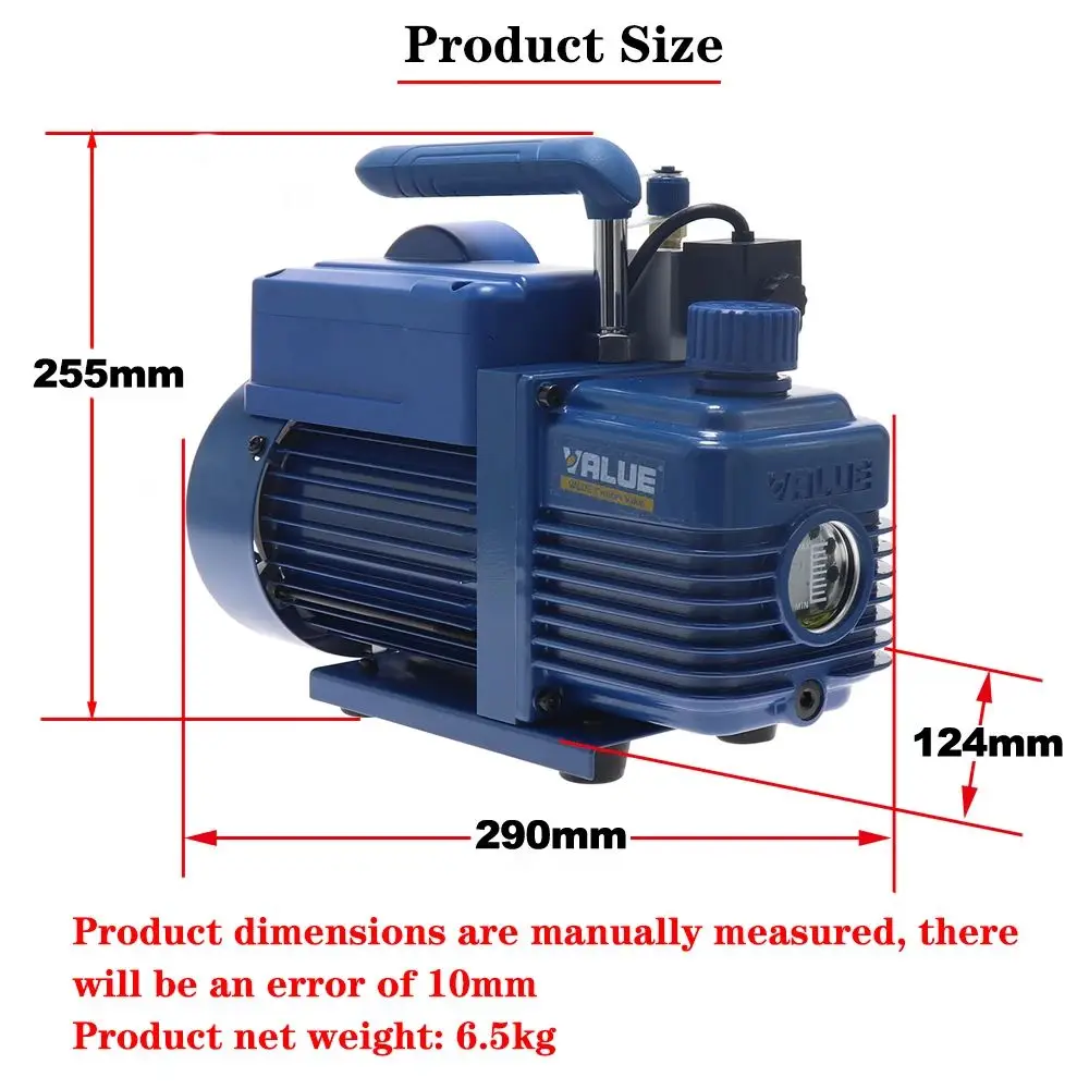 Multifunctional V-i120SV 1L Air Conditioning Repair Tools Kit Electric Vacuum Pump Tool Set