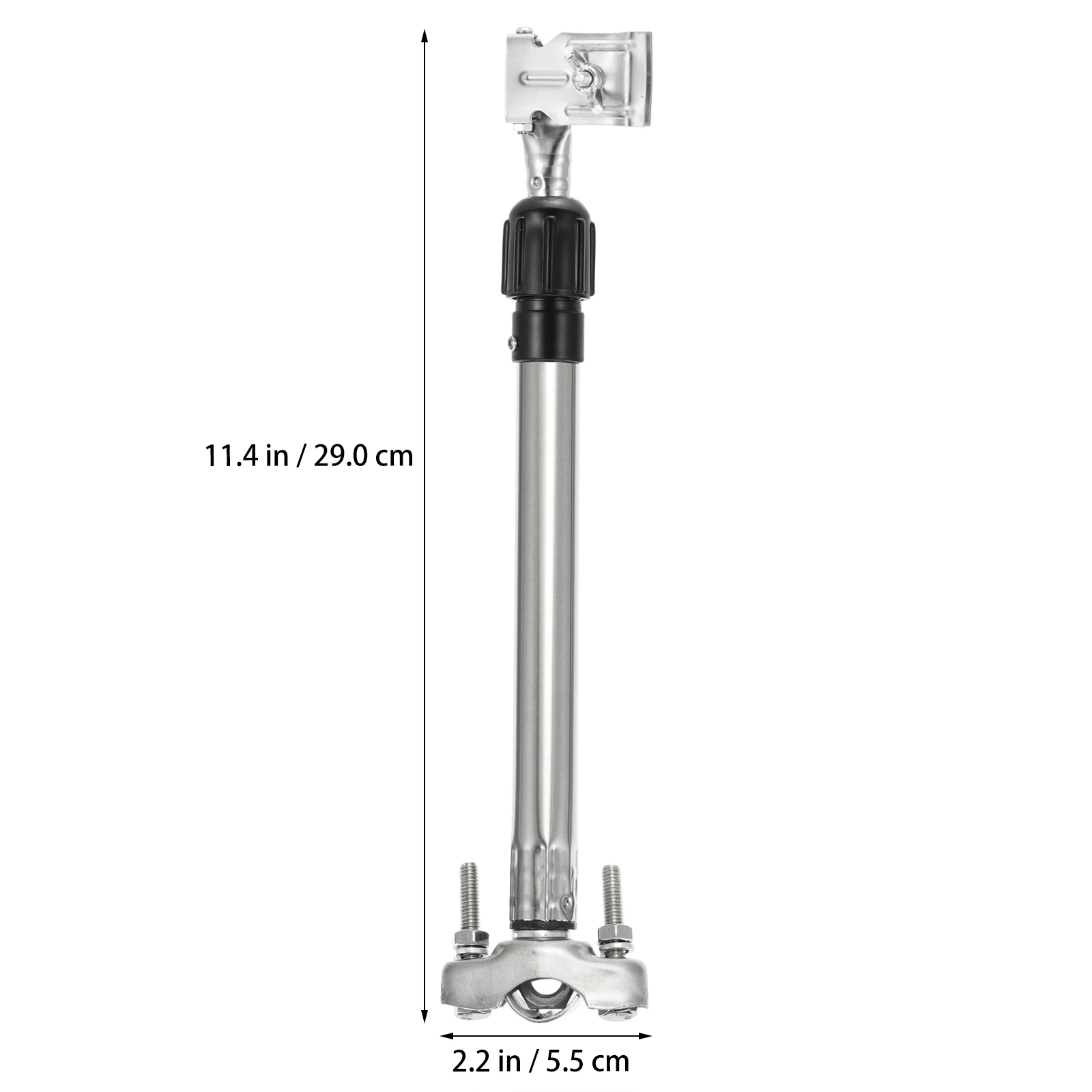 

Thickened Steel Pipe Frame Adjustable Holder Multipurpose Connector Deck Chair Attachment Abs Plastic Bar Bike Umbrella Bracket