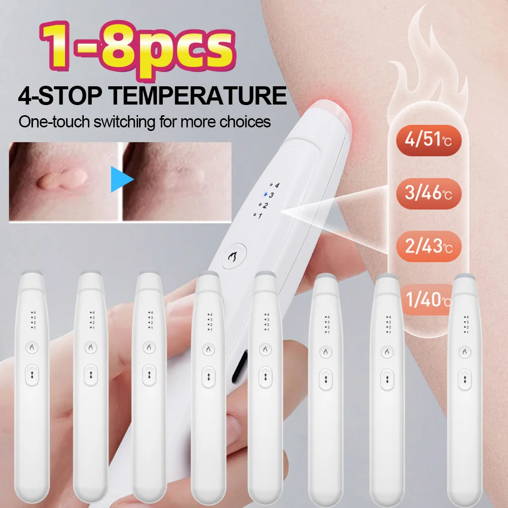 

1-8PCs Electronic Mosquito Bite Pen Natural Healer Portable Mosquito Insect Bite Repellent Anti-Itch Mosquito Antipruritic Pen D