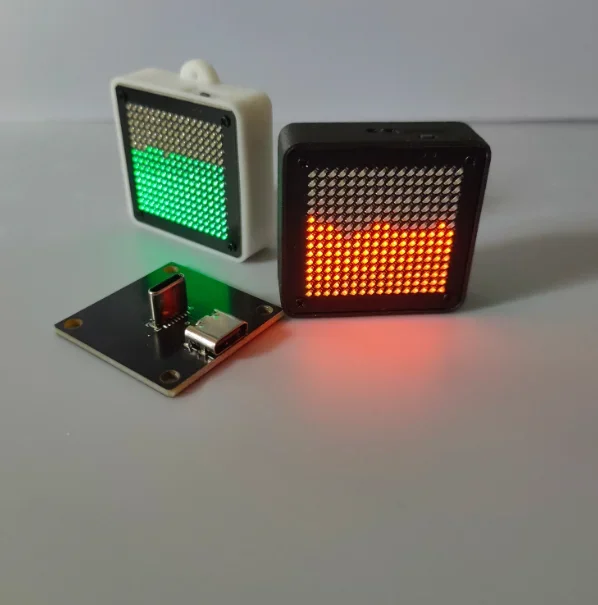 Shake-Activated LED Ambient Light Fluid Motion Ornament Interactive Water Flow Display Desktop Decor Bag Charm Gift