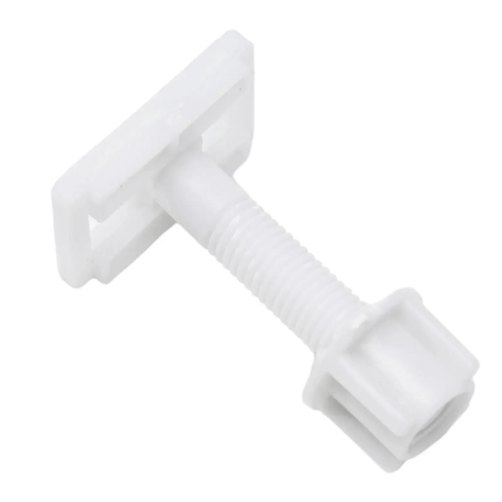 Bathroom Toilet Hinge Screws Plastic Bolts Spare Parts Tools 2*Sliding Plates Accessories High Quality Plastic