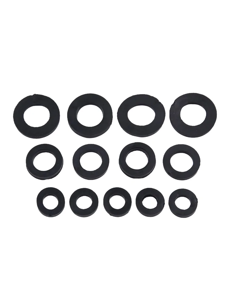 13PCS Mixed Tap Washers Rubber Washers Tap Rubber Washers Tap Seal Drip For Replacing Worn Washers In Plumbing Applications