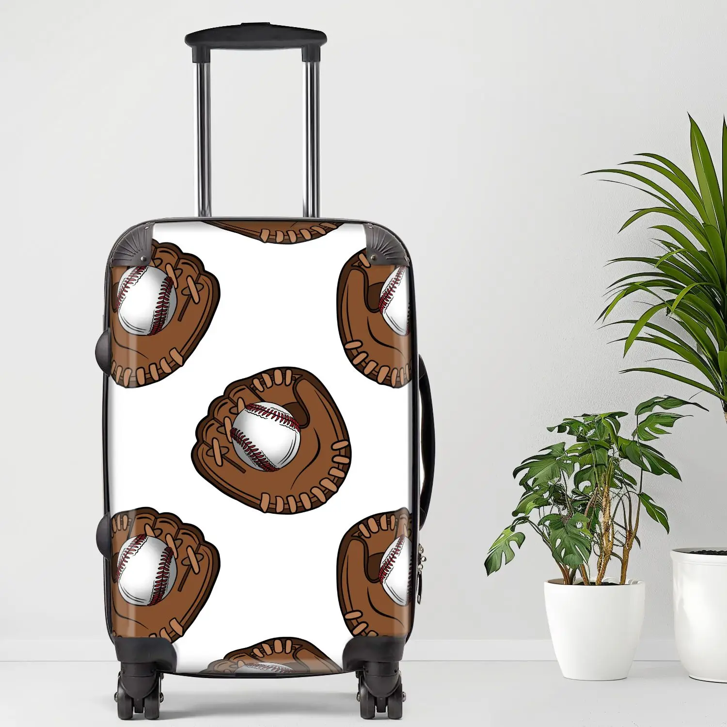 

Baseball3 Luggage20/24/28 Inch Luggage, Carry-On, Custom Luggage, Luggage Set, Suitcase, Travel, Vacation, Cabin Suitcase, Custo