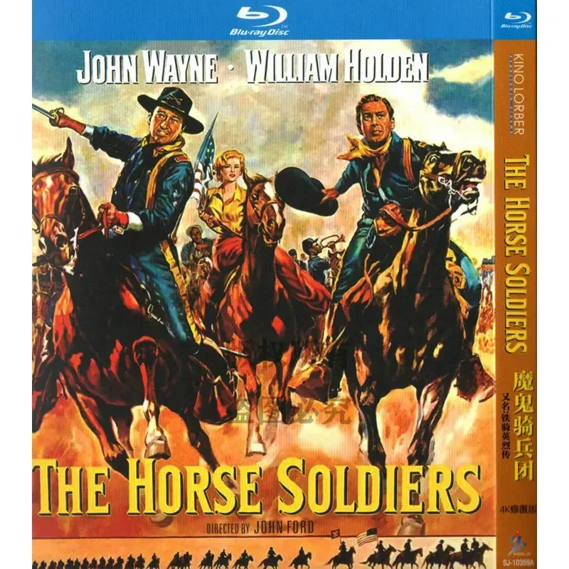BD Blu-ray American 59 Western War Movie Devils Cavalry 1080p High Definition 1 Disc