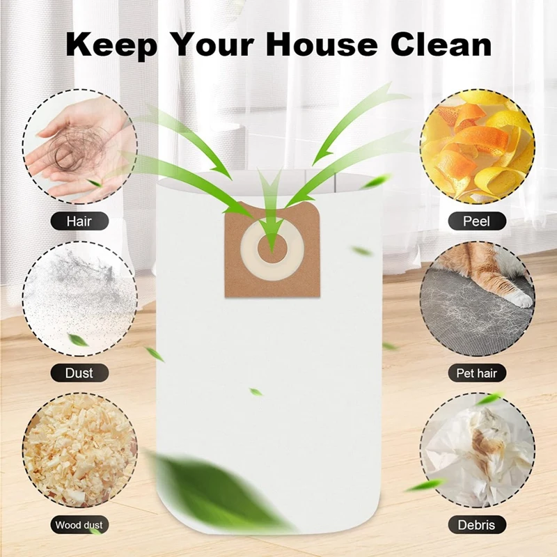 ライダー用バキュームバッグ,Vf3502,12-16ガロン,wd1950,wd1956,wd1850,wd1851,rv2400hf,wd1450,wd1680,wd1270,7個